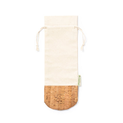 Bolsa para Garrafas em Algodão Orgânico e Cortiça