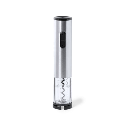 Sacacorchos Elétrico Inox com Cortador de Cápsulas