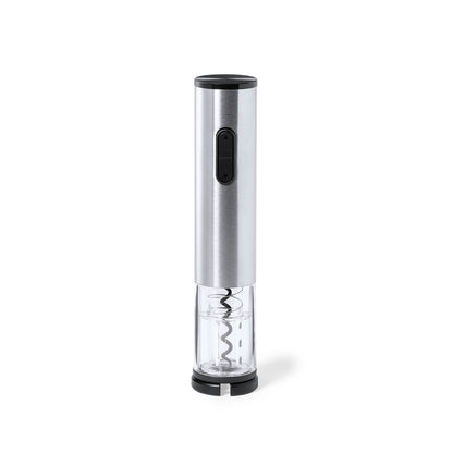 Sacacorchos Elétrico Inox com Cortador de Cápsulas