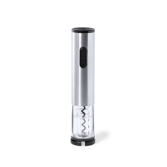 Sacacorchos Elétrico Inox com Cortador de Cápsulas
