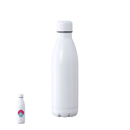 Bidão Térmico 500ml em Aço Inox para Sublimação