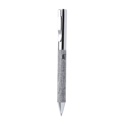 Caneta Higolf em Metal Cromado com Corpo RPET