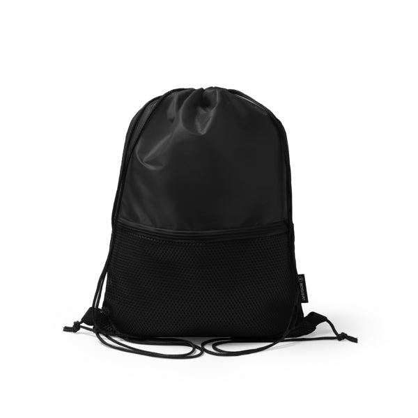 Mochila de Poliéster com Rede e Bolso Frontal