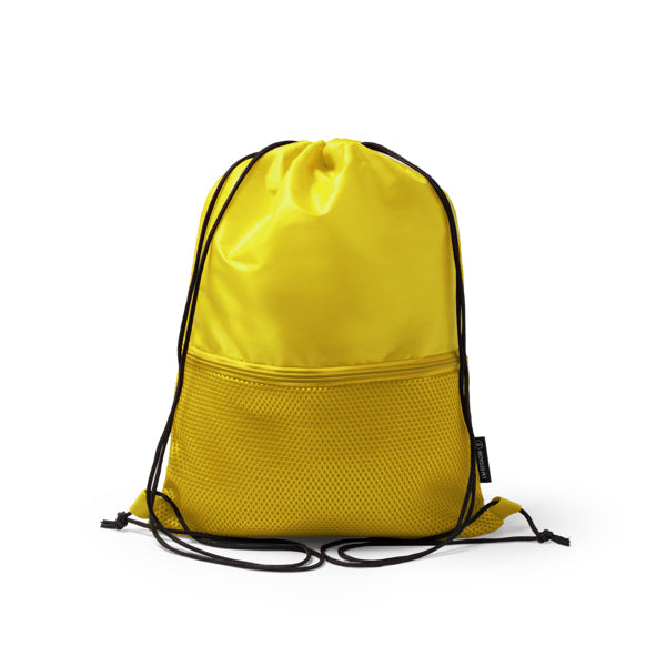 Mochila de Poliéster com Rede e Bolso Frontal