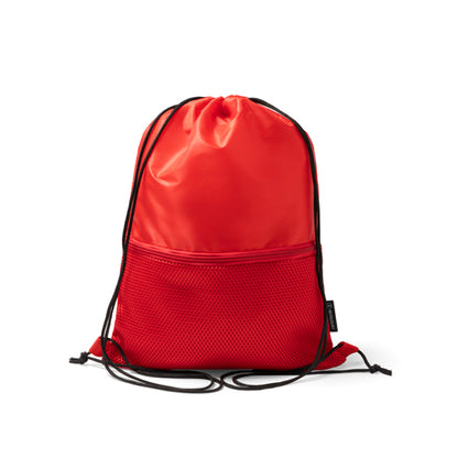 Mochila de Poliéster com Rede e Bolso Frontal