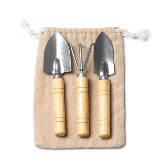 Conjunto de Ferramentas de Jardinagem em Aço Inoxidável
