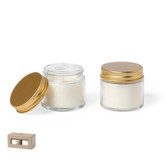 Set de Velas Aromáticas Kesha com Aroma Fresia