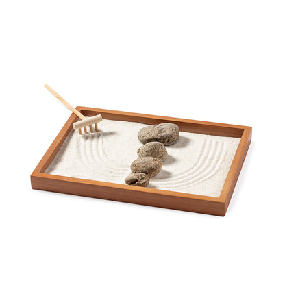 Mini Jardim Zen Azumy para Relaxamento e Paz