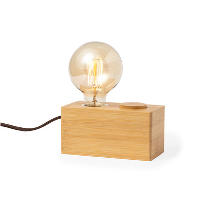 Lâmpada Vintage em Bambu - Estilo e Sustentabilidade