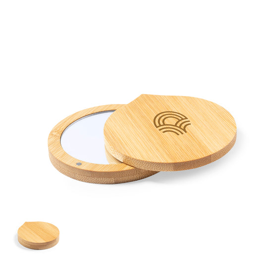 Espelho 1X Nature em Bambu - Estilo e Praticidade