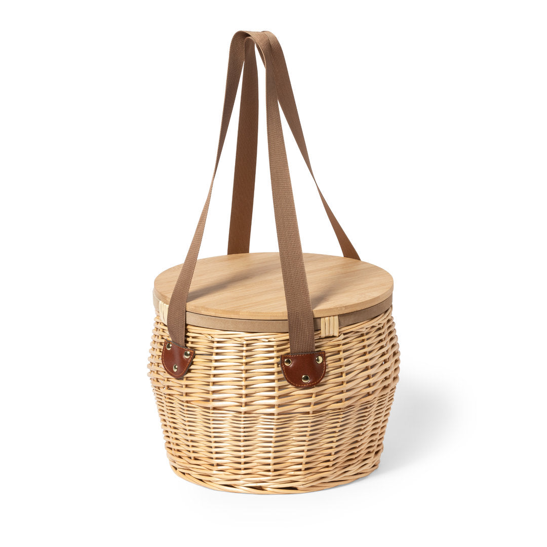Cesta Nevera Picnic Bubu - Estilo Retro e Praticidade