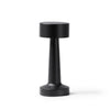 Lanterna de Mesa em Alumínio Preto com Design Minimalista