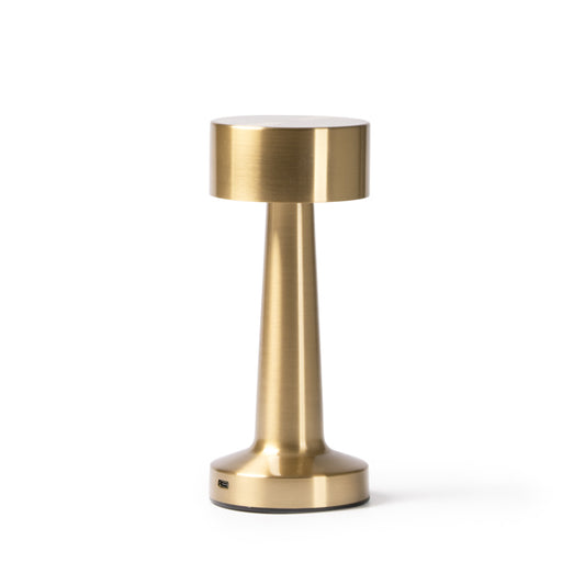 Lanterna de Mesa em Alumínio Preto com Design Minimalista
