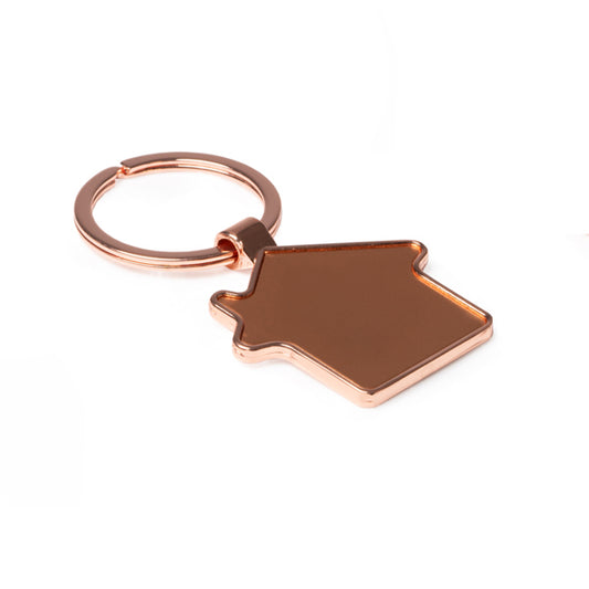 Chaveiro em Metal NEWPORT com Acabamento em Cobre