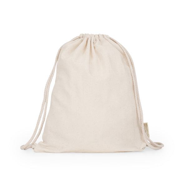 Saco de Algodão Cru com Cordão