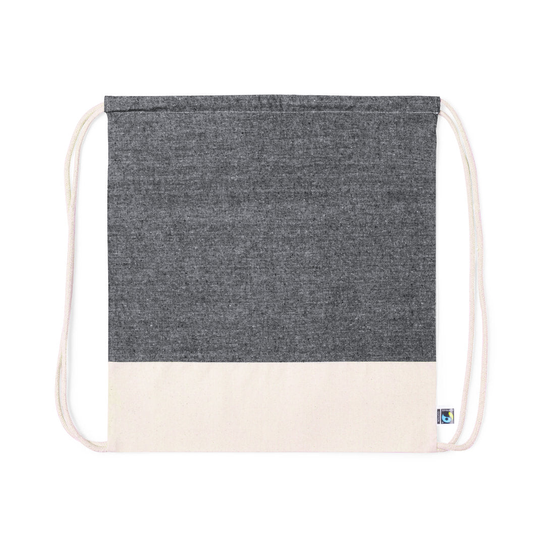 Saco Mochila Nature em Algodão Fairtrade