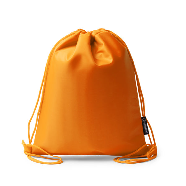 Bolsa de Viagem em Poliéster Branco com Cordão