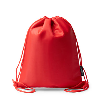 Bolsa de Viagem em Poliéster Branco com Cordão