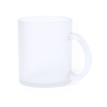 Caneca de Vidro Sublimável 350ml - Design Elegante