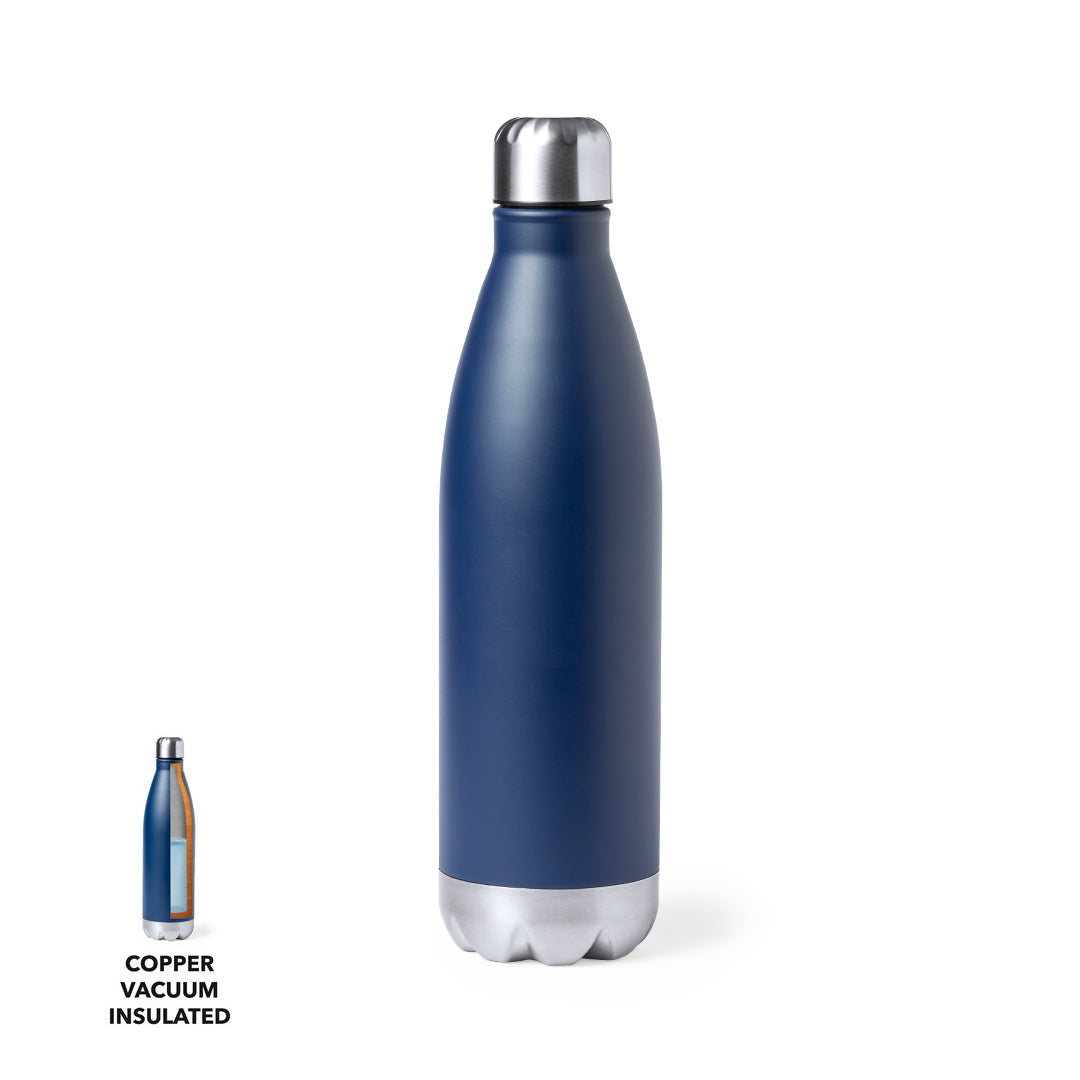 Bidão Térmico 'Willy' 750ml Aço Inox com Isolamento a Vácuo