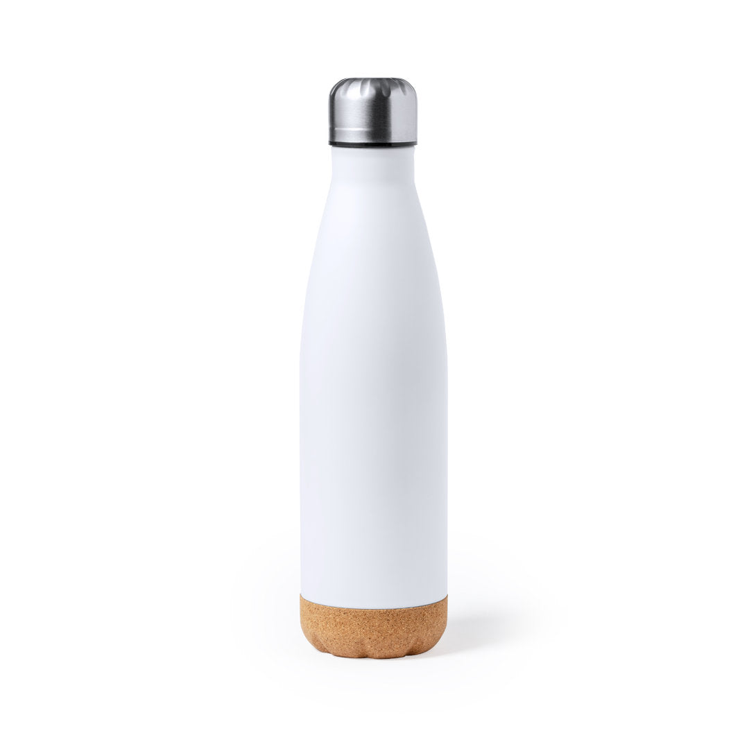 Bidão Kraten 750 ml em Aço Inox com Base de Cortiça