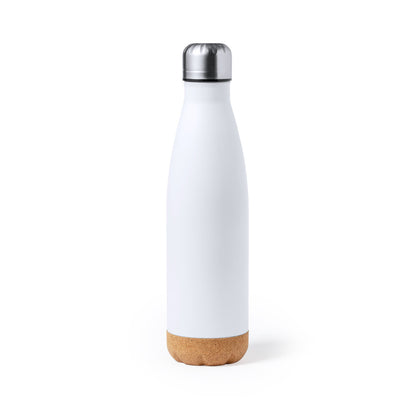 Bidão Kraten 750 ml em Aço Inox com Base de Cortiça