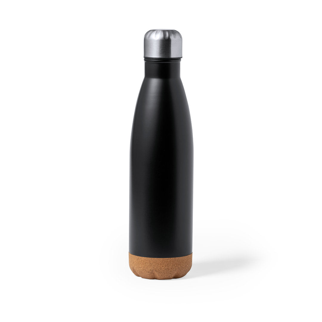 Bidão Kraten 750 ml em Aço Inox com Base de Cortiça