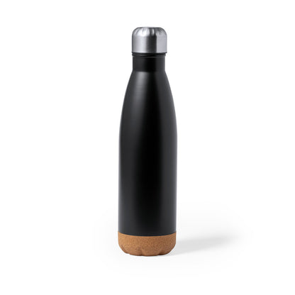 Bidão Kraten 750 ml em Aço Inox com Base de Cortiça