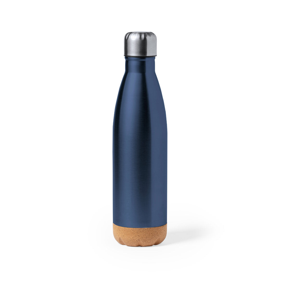 Bidão Kraten 750 ml em Aço Inox com Base de Cortiça