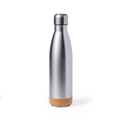 Bidão Kraten 750 ml em Aço Inox com Base de Cortiça