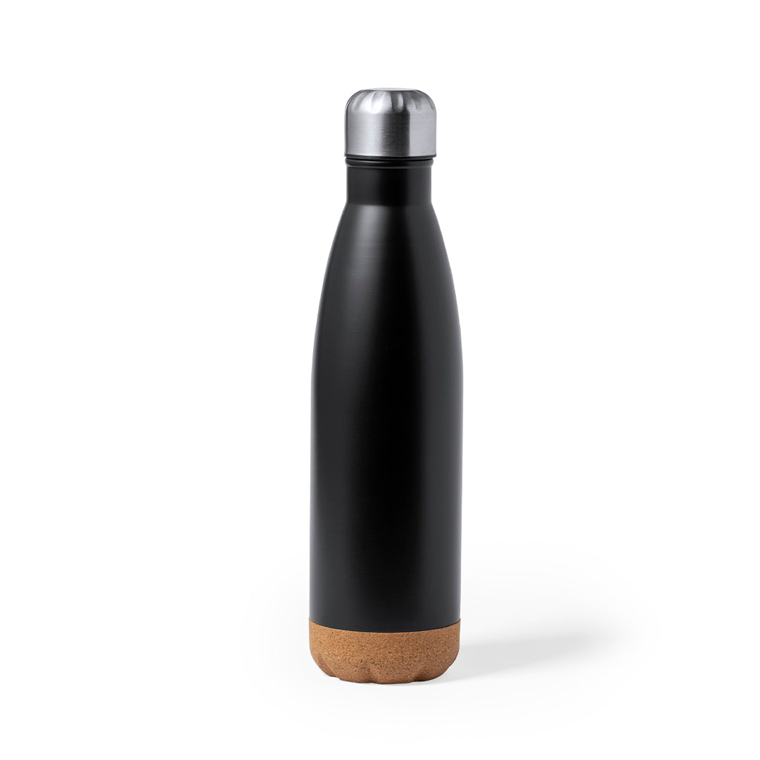 Bidão Kraten 750 ml em Aço Inox com Base de Cortiça