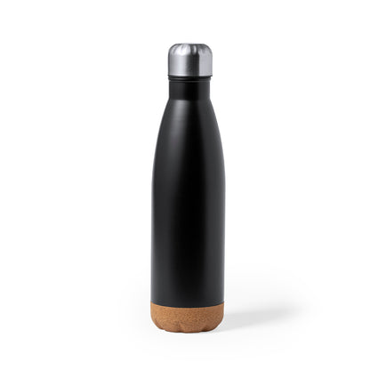 Bidão Kraten 750 ml em Aço Inox com Base de Cortiça