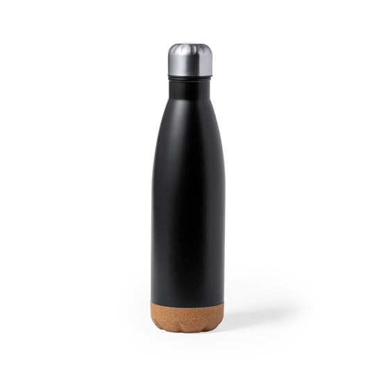 Bidão Kraten 750 ml em Aço Inox com Base de Cortiça