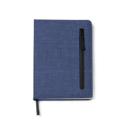 Caderno em Papel Reciclado com Capa de Tecido