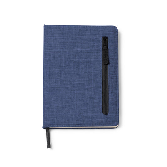 Caderno em Papel Reciclado com Capa de Tecido