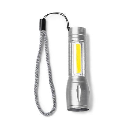 Lanterna em Alumínio com Power Bank Integrado
