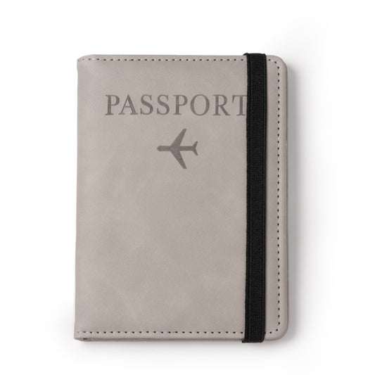 Capa de Passaporte em Couro Sintético com Elástico