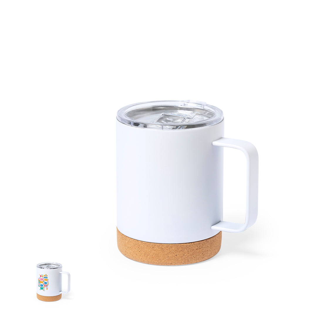 Caneca Térmica Inox 330ml com Doseador