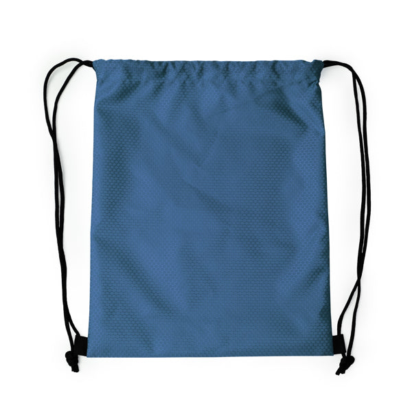 Mochila de Poliéster com Cordão e Compartimento para Laptop