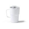 Copo de Plástico com Tampa e Canudo 450ml