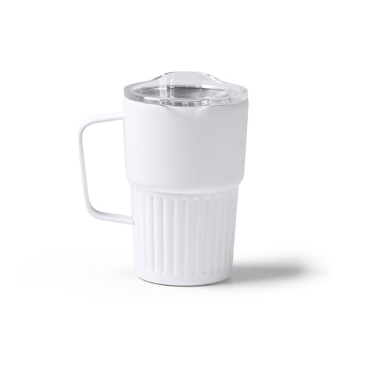 Copo de Plástico com Tampa e Canudo 450ml
