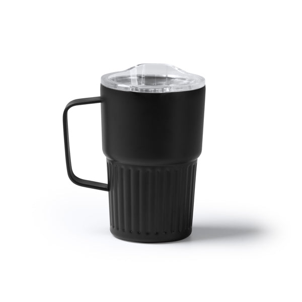 Copo de Plástico com Tampa e Canudo 450ml