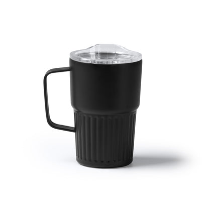Copo de Plástico com Tampa e Canudo 450ml