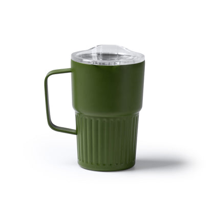 Copo de Plástico com Tampa e Canudo 450ml
