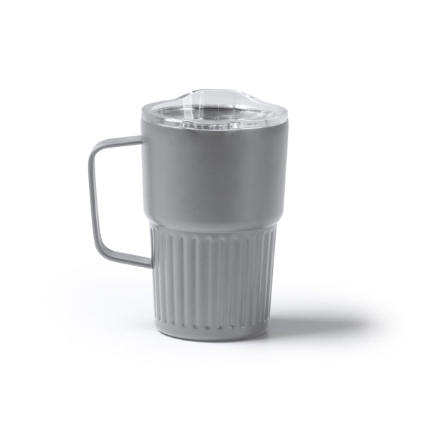 Copo de Plástico com Tampa e Canudo 450ml