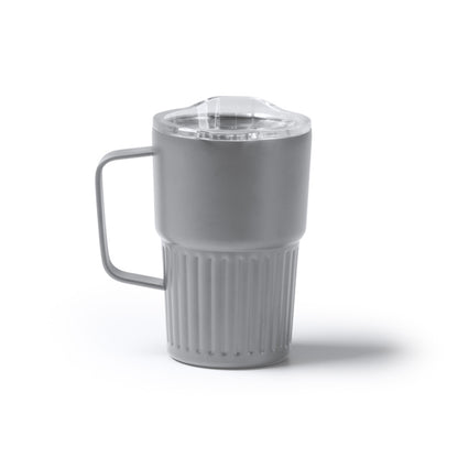 Copo de Plástico com Tampa e Canudo 450ml