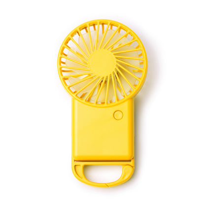 Ventoinha Portátil de Plástico Branco com Bateria