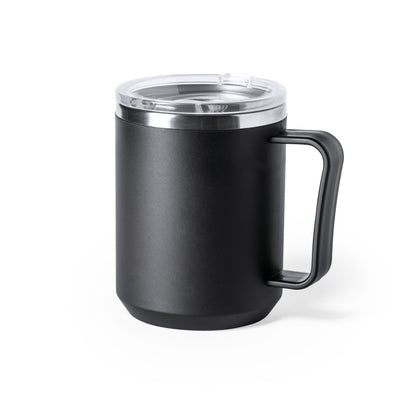 Caneca Térmica de Aço Inox 350ml - Cor Fosca