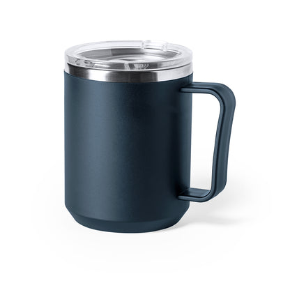 Caneca Térmica de Aço Inox 350ml - Cor Fosca