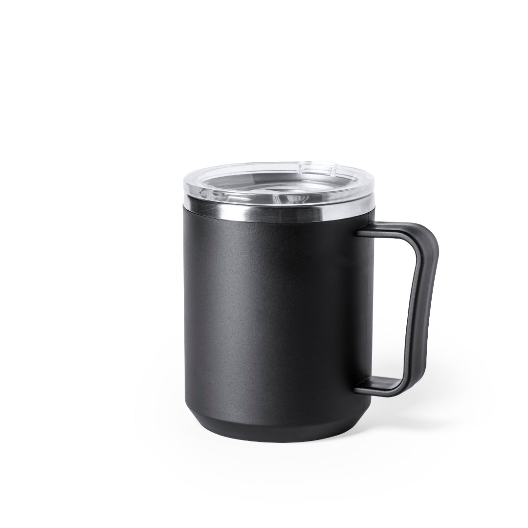 Caneca Térmica de Aço Inox 350ml - Cor Fosca